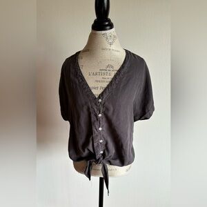 Cloth & Stone grey button down
